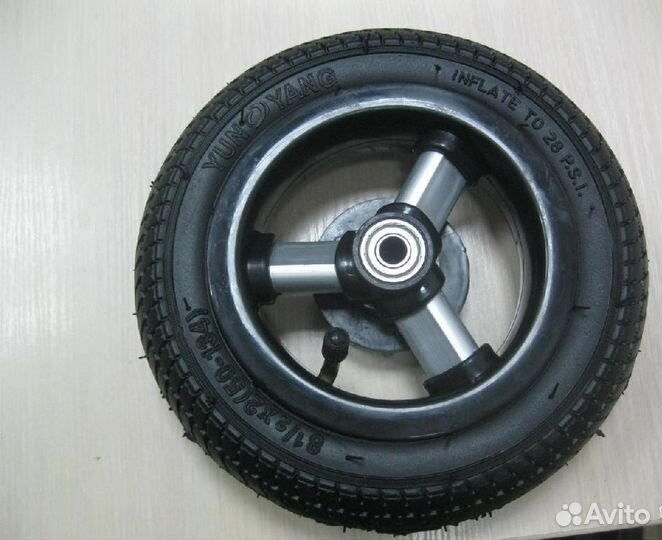 Велосипед детская коляска резина