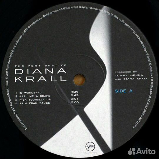 Виниловая пластинка Diana Krall, The Very Best Of