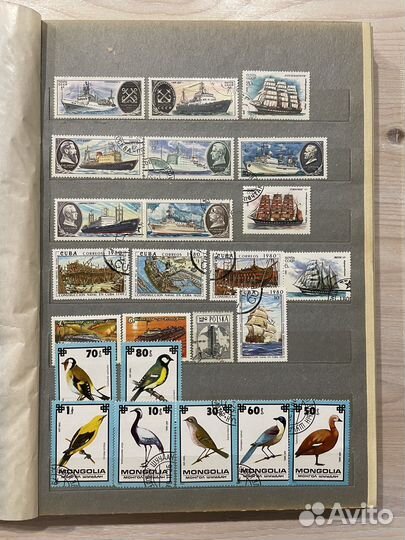 Альбом с марками СССР