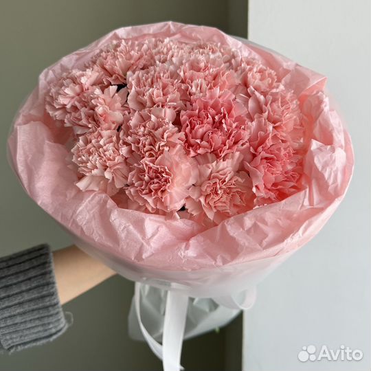 Букет «Воздушный» с диантусами