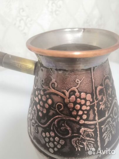 Турка медная бу 400мл