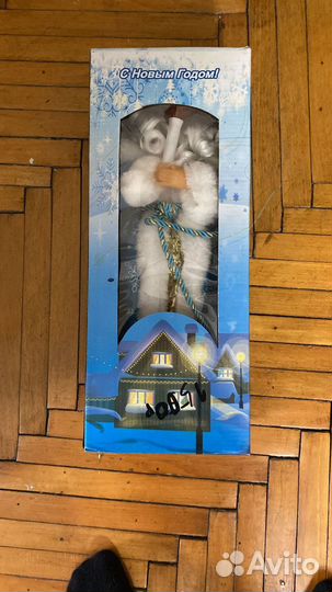 Кукла дед мороз и снегурочка