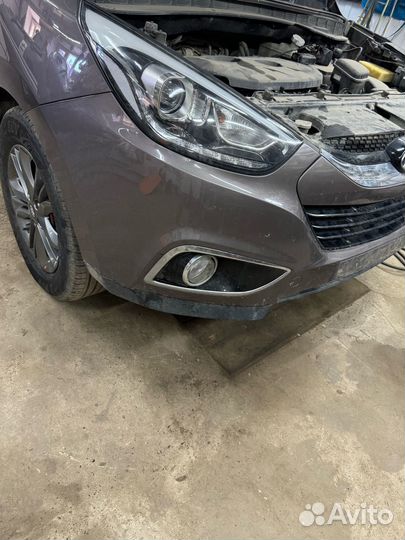 Бампер в сборе оригинал Hyundai ix35 2014