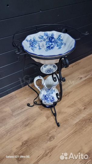 Подставка.Умывальник.Кувшин. Антиквариат