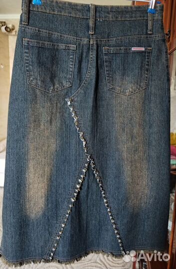 Юбка джинсовая