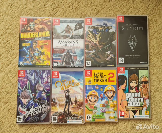 Игры для nintendo switch