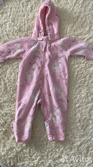 Флисовый комбинезон crockid 68