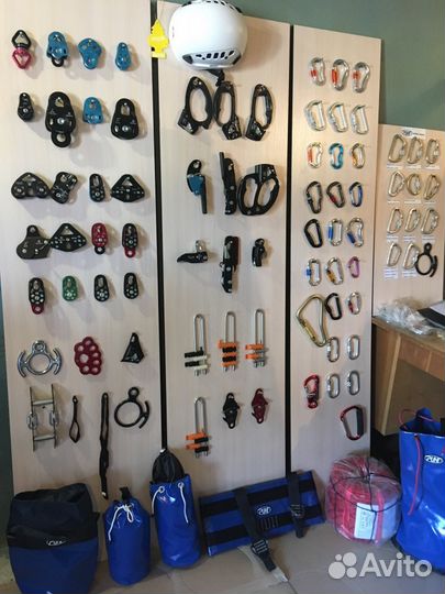 Снаряжение для альпинизма, веревки, карабины