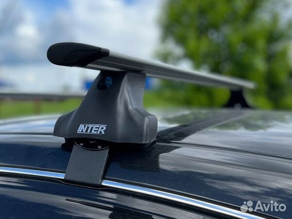 Багажник на крышу автобагажник Nissan Qashqai I J10, 2006-2010 Inter 5524+1206+8861