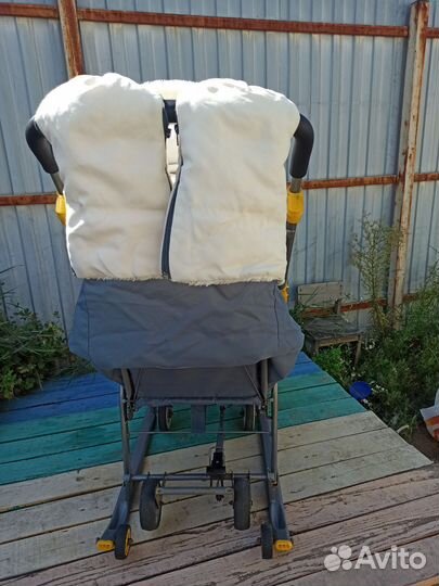 Санки коляска nika