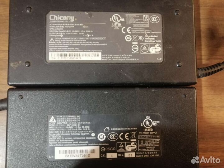 Зарядки к ноутбукам и 12v 4, 3, 2a, 5v