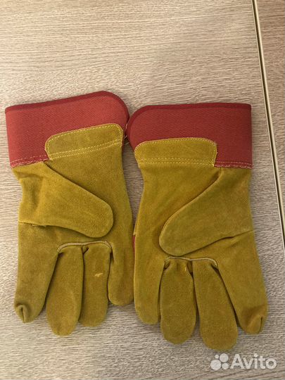 Перчатки плотные(полукраги)