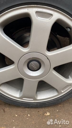 Диски avus R18 комплект с колпаками