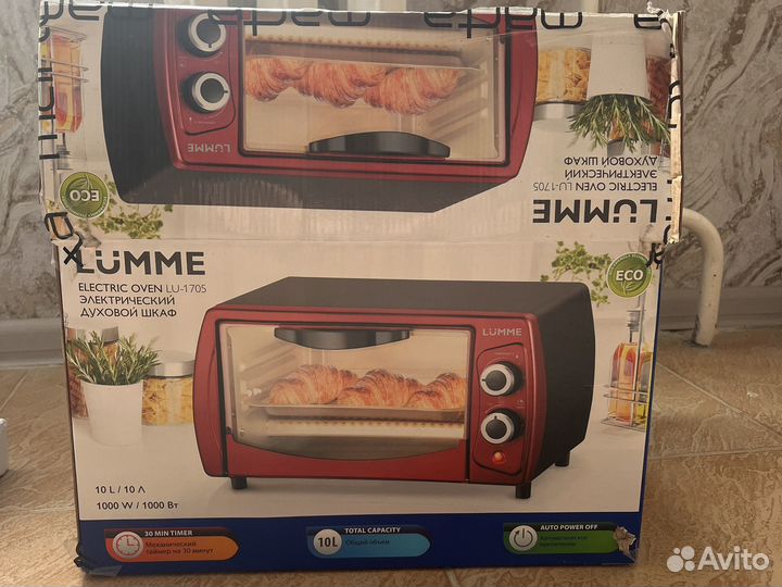 Электрическая мини печь духовка