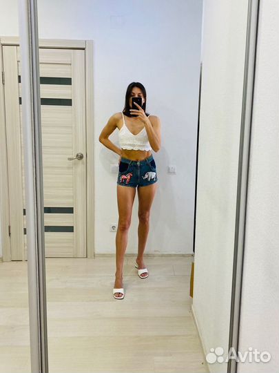 Джинсовые шорты au jour le jour