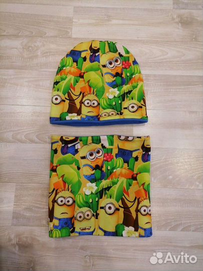 Шапка и снуд (шарф)