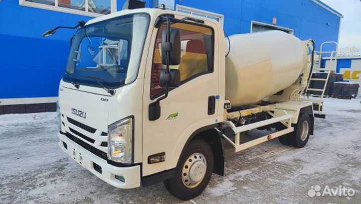 Автобетоносмеситель Isuzu Elf, 2024