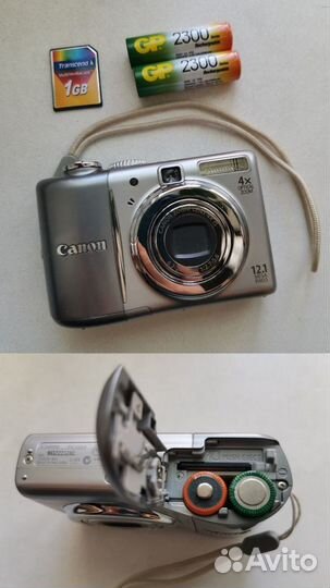 Canon Powershot A1100 IS фотоаппарат с коробкой