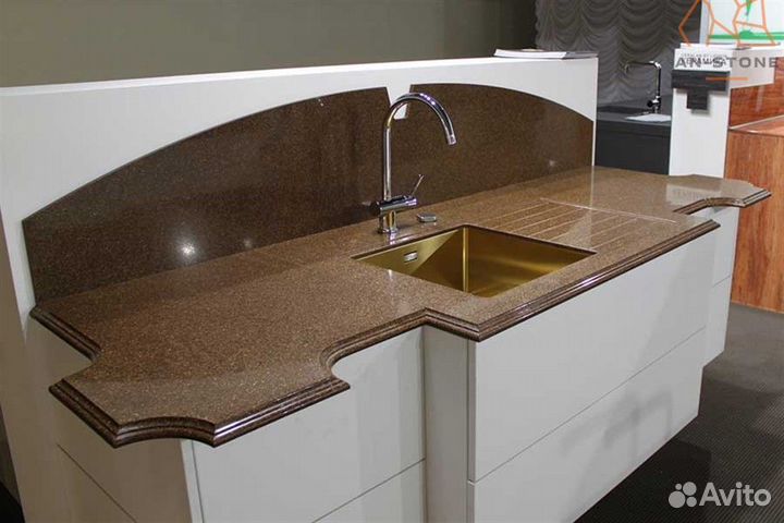 Столешница из искусственного камня для кухни