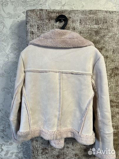 Дубленка авиатор женская