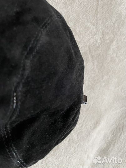 Берет замша зима новый