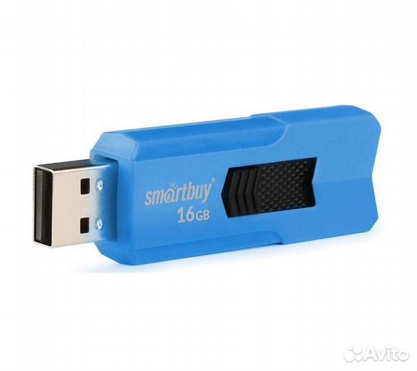 Флеш-накопитель Smartbuy Stream USB 2.0 16GB, сини