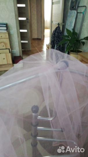 Розовая фата