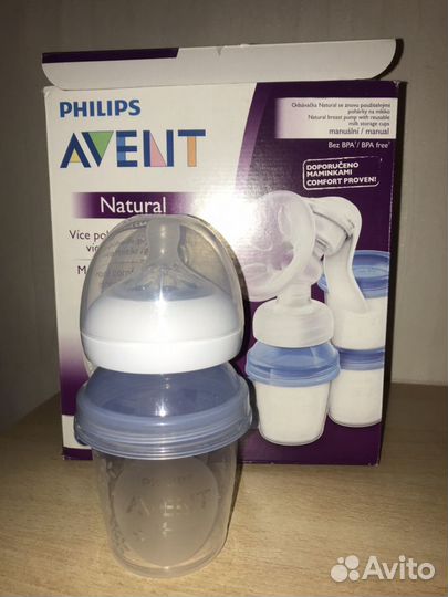 Молокоотсос ручной avent