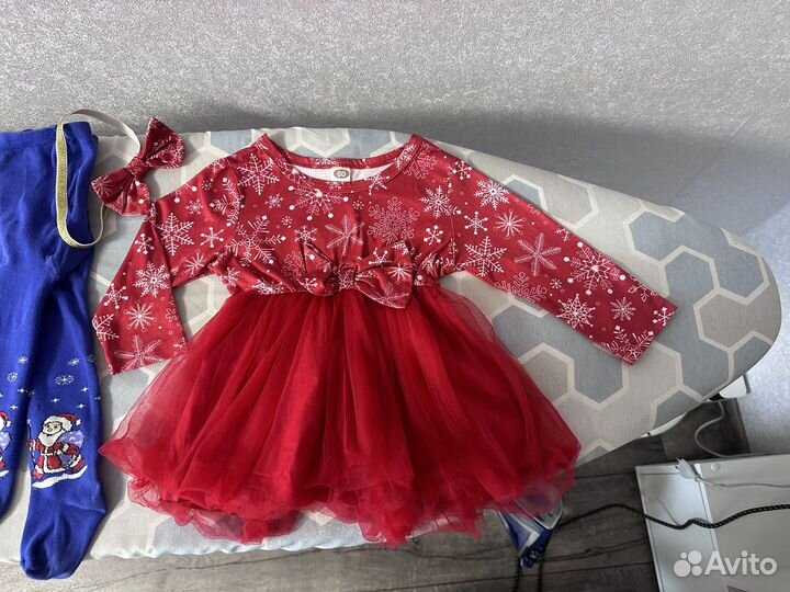Новогодний наряд на девочку