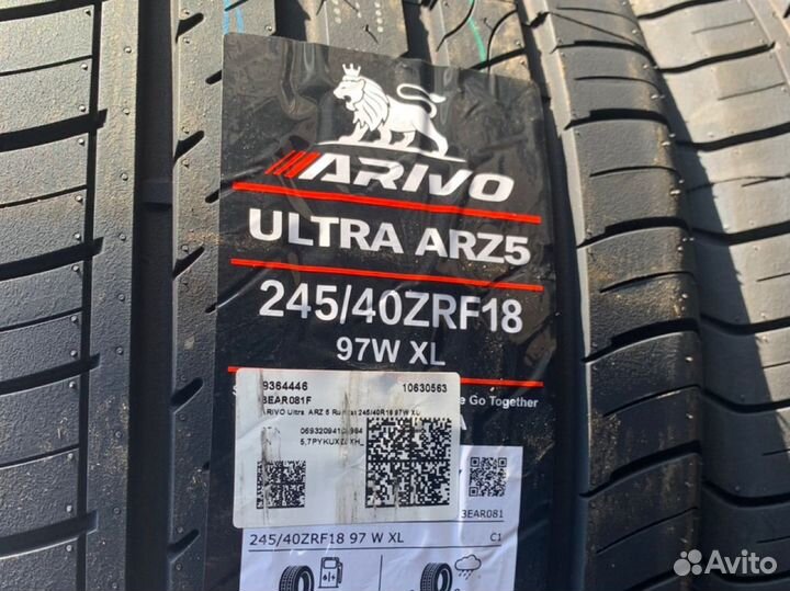 Arivo Ultra ARZ5 225/45 R18 и 245/40 R18