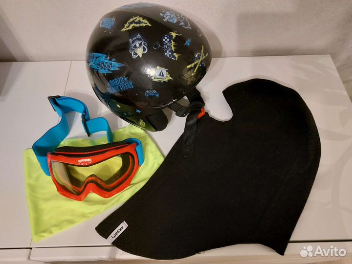 Шлем для малыша, маска, балаклава и чехол