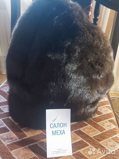 Шапка норковая женская новая