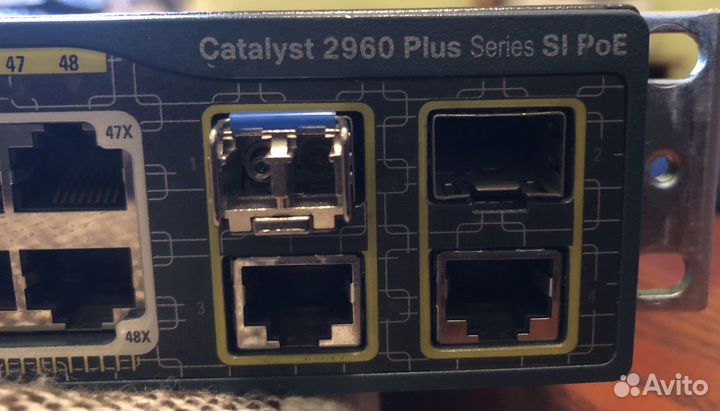 Cisco Catalyst 2960 Plus series POE 48 портов