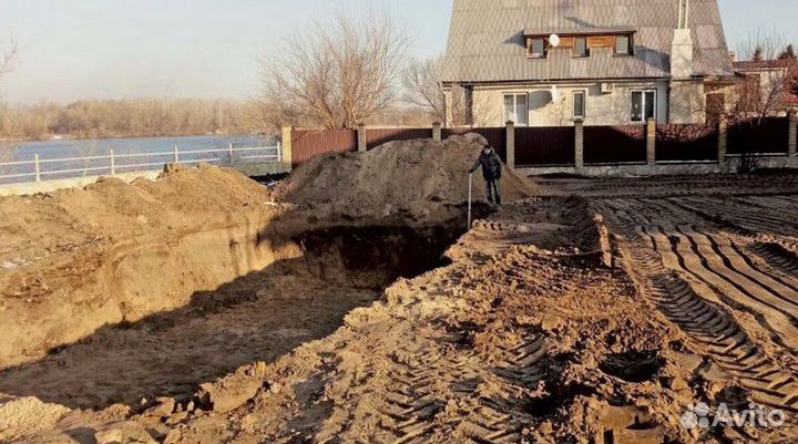 Грунт для выравнивания участка