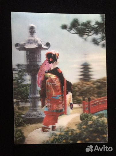 Стерео открытки 1967 Япония