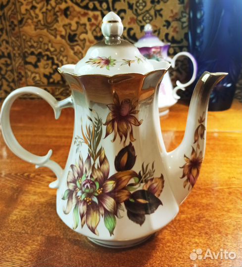 Антикварные фарфоровые чайники 1950 г СССР