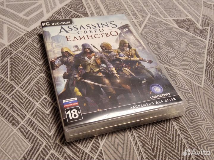 Assassins creed единство pc dvd- rom