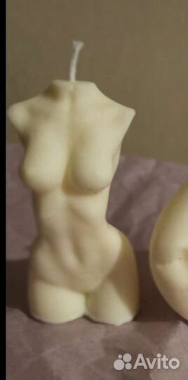 Молд женский торс для свечи, мыла