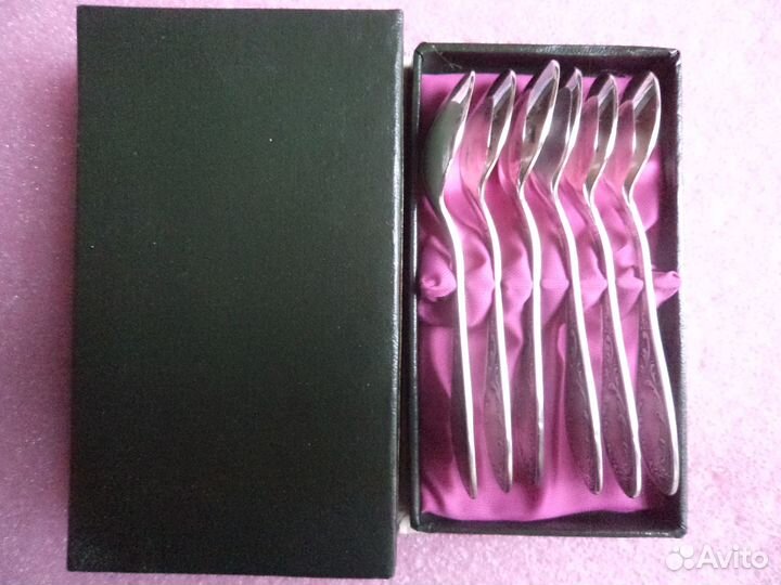 Ложки десертные (кофейные). Мельхиор