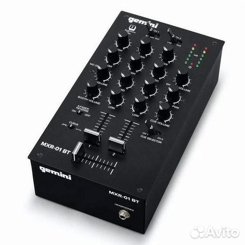 DJ микшерный пульт Gemini MXR-01BT