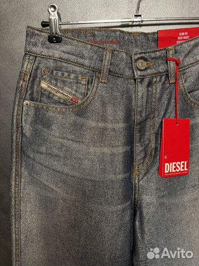 Джинсы Diesel металлик 25