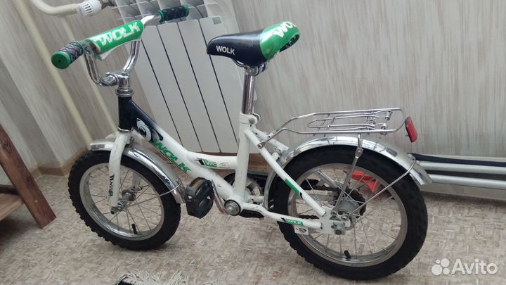 Детский велосипед Wolk 3-5 лет