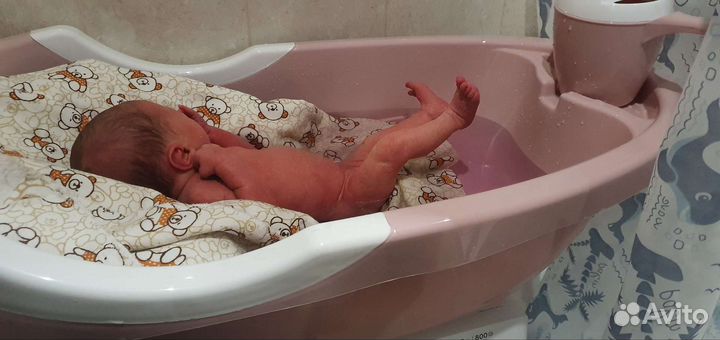 Ванночка для купания и горка
