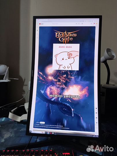 Монитор Samsung 2к, 144гц, VA