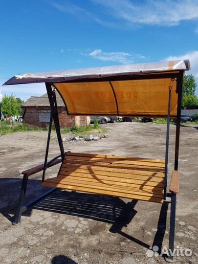 Качель садовая лофт