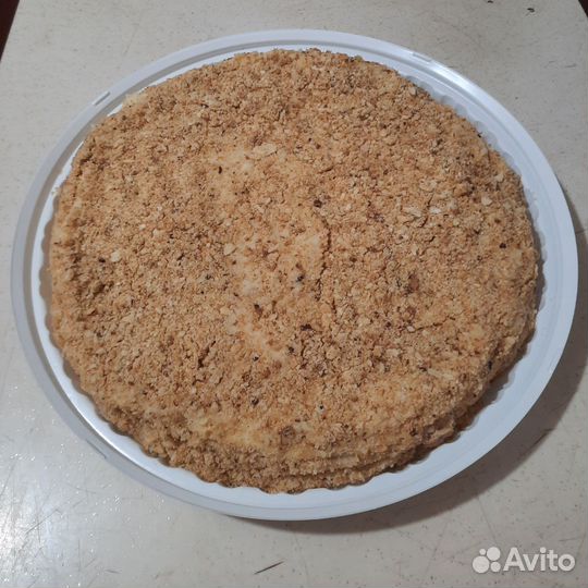 Домашний торт наполеон