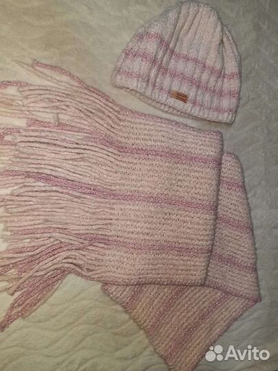 Комплект шапка, шарф