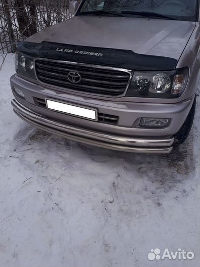 Защита бампера 53/76 мм Toyota Land Cruiser 100