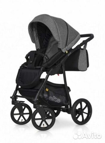 Коляска Expander Elite 04 Carbon темно-серый