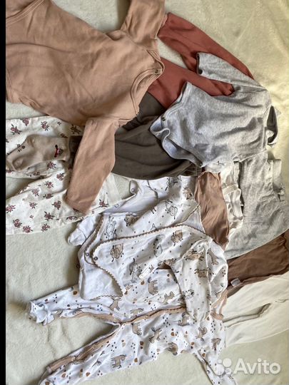 Вещи пакетом для девочки 62 68 74